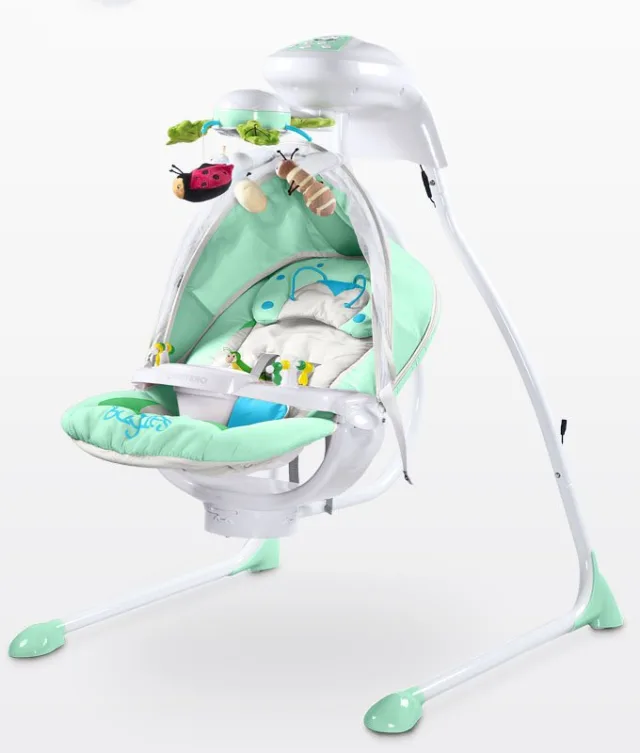 Детские электронные качели Caretero Bugies Каретеро Багис — фото 15