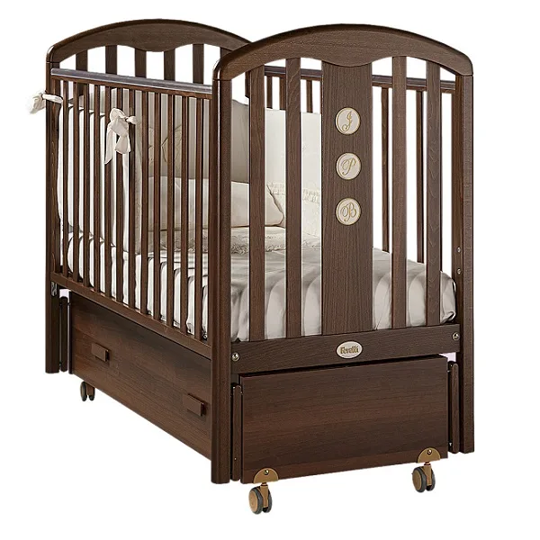 Детская кроватка Feretti Swing Elegance продольный маятник — фото 4