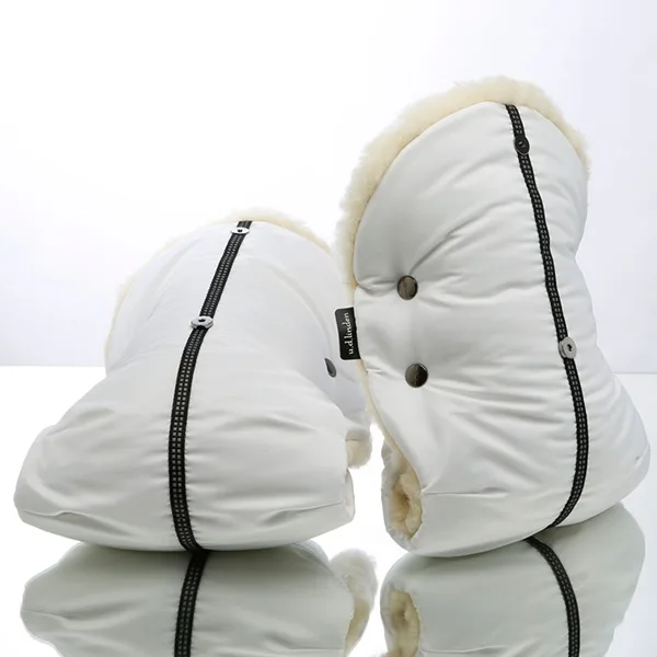 Муфта для рук U. D. Linden Polar Bear Double, White — главный ракурс