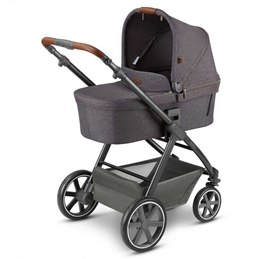 Детская коляска ABC-Design Swing 2023 2 в 1 на серой раме, Street — главный ракурс