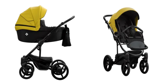 Детская коляска Bebetto Torino 2019 2 в 1, эко-кожа + ткань — фото 36