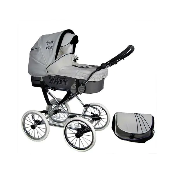 Детская коляска Malycar El-Jot Scarlet Melanie 3 в 1 — фото 4