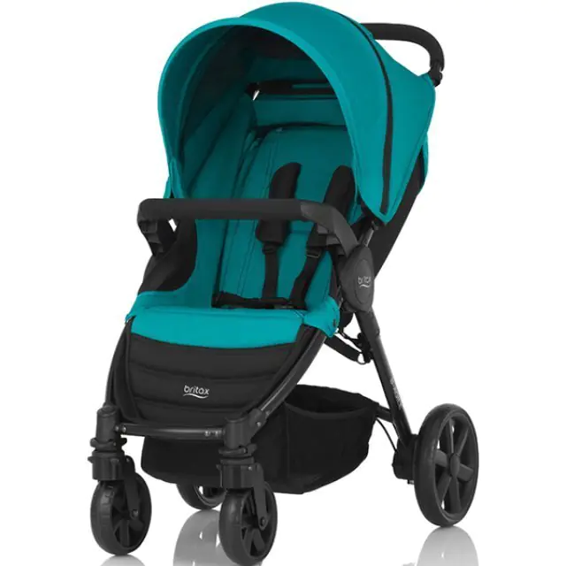 Детская прогулочная коляска Britax B-Agile 4, Black Thunder — главный ракурс