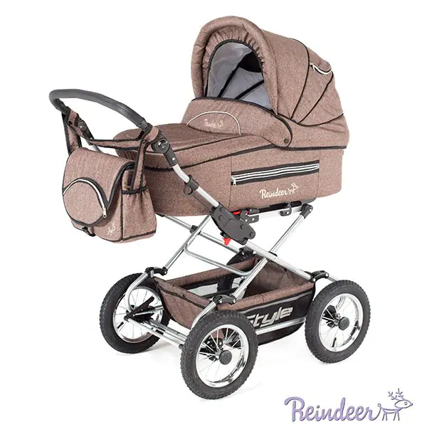 Детская коляска Reindeer Style Len 3 в 1, S-16 — главный ракурс
