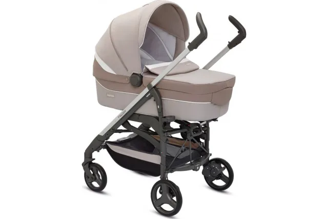 Детская коляска Inglesina Trilogy System 3 в 1 на шасси Trilogy Slate с двойной ручкой — фото 6