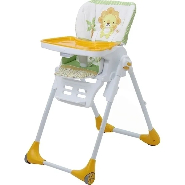 Стульчик для кормления Polini Classic, Джунгли — главный ракурс
