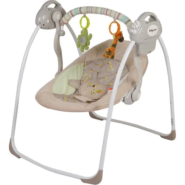 Детские электрокачели Baby Care Riva, Blue — главный ракурс
