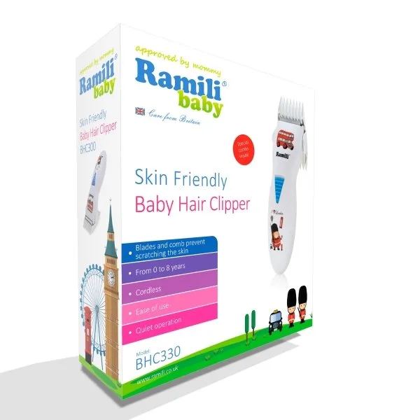 Машинка для стрижки детских волос Ramili Baby Hair Clipper BHC330 — фото 4