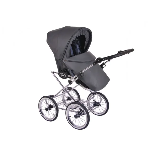 Детская коляска Lonex Retro Ecco Leder 2 в 1 — фото 5