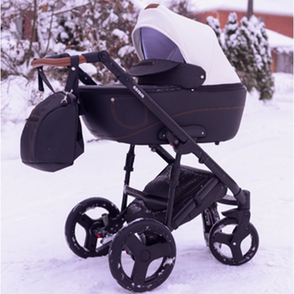 Детская коляска Effole Aurora 100% Ecco 2 в 1, эко-кожа — фото 13