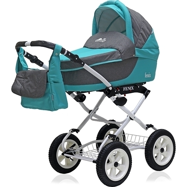Детская коляска BartPlast Fenix Classic 2 в 1 — фото 5