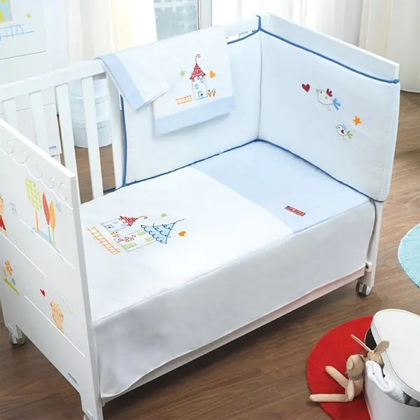 Сменный комплект белья Micuna Duende Микуна Дуэнде TX-821 в кроватку 120 х 60 см, 3 предмета — главный ракурс