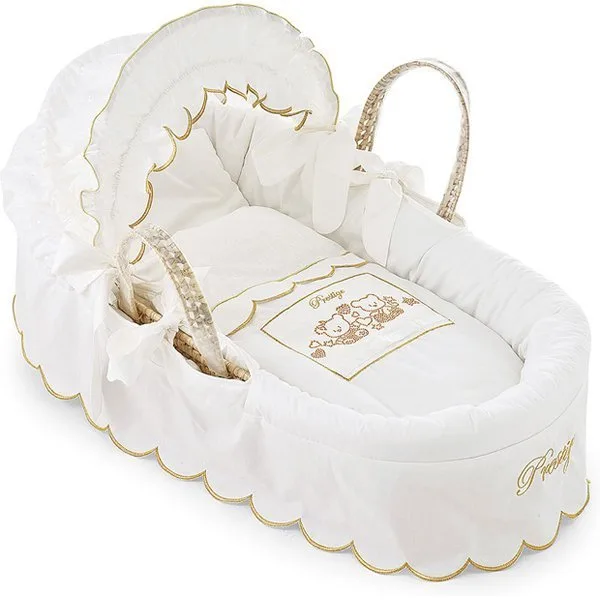 Колыбель Pali плетеная Prestige, Magnolia Gold — главный ракурс