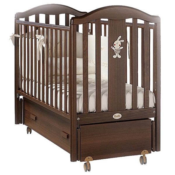 Детская кроватка Feretti  Ricordo Swing продольный маятник — фото 5
