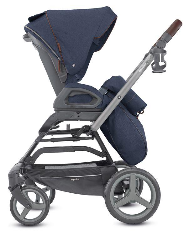 Детская коляска Inglesina Quad System 4 в 1 на шасси Quad Titanium Black Coffee — фото 6
