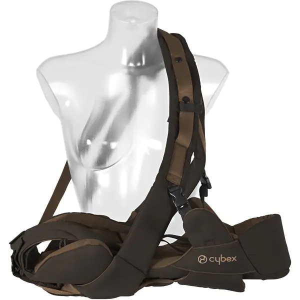 Рюкзак-кенгуру Cybex First Go, Classic Black — главный ракурс