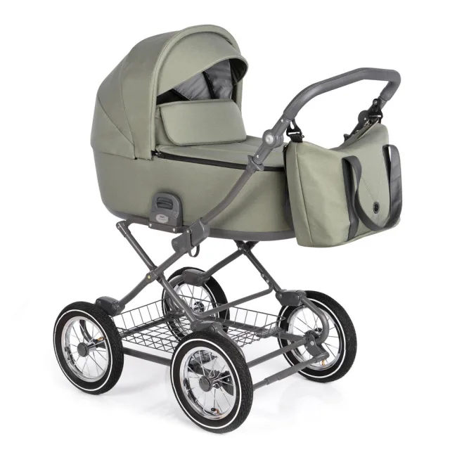 Детская коляска Roan Bass Next Classic 2 в 1, колесо D-12 — фото 10