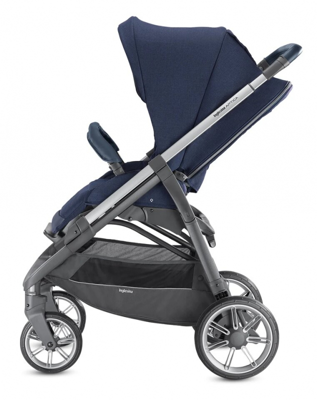 Детская коляска Inglesina Aptica System Duo 2 в 1 на шасси Aptica Graphite Blue Navy — фото 7