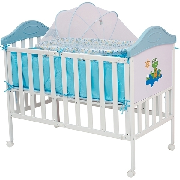 Детская кроватка Babyhit Sleepy Compact с люлькой для новорожденного — фото 12