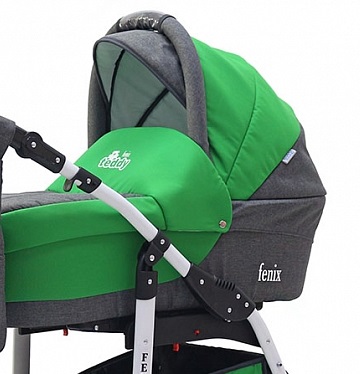 Детская коляска для двойни Teddy (BartPlast) Fenix Duo 2 в 1 — фото 16