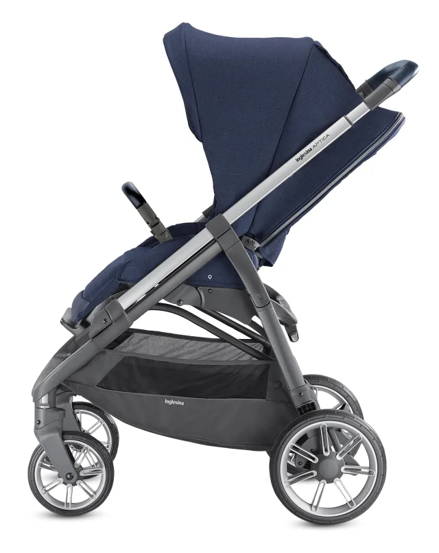 Детская коляска Inglesina Aptica System Quattro 4 в 1 на шасси Aptica Graphite Blue Navy — фото 11
