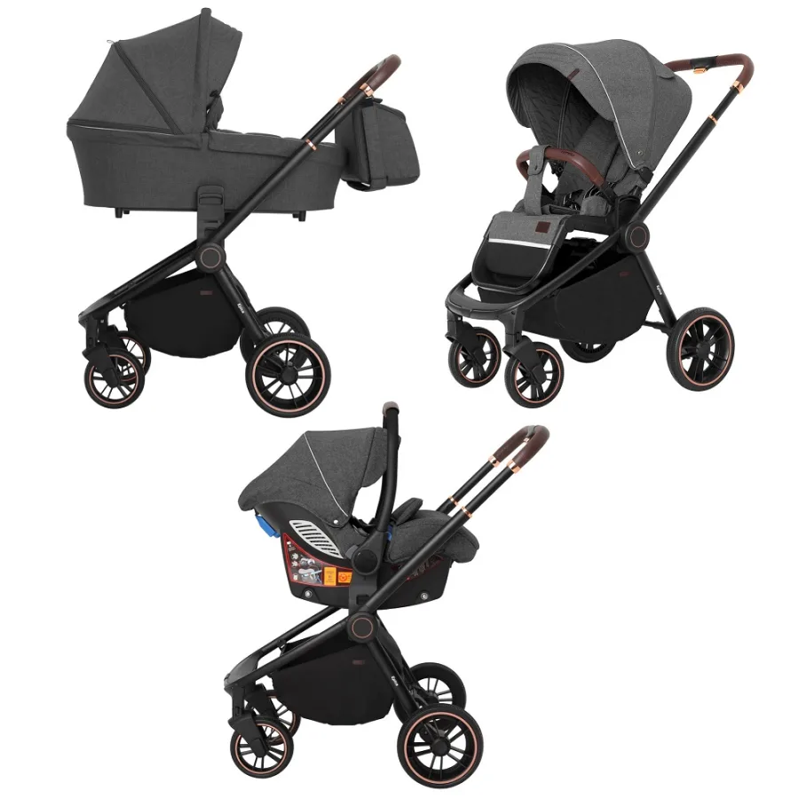 Детская коляска Carrello Epica CRL-8511/1 3 в 1 2022, Almond Beige — главный ракурс