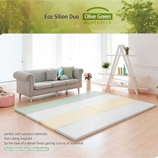 Детский игровой складывающийся коврик AlzipMat Silion Mat S SM-200S — фото 16