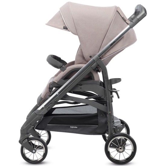 Детская коляска Inglesina Trilogy Plus System Quattro 4 в 1 на шасси Trilogy Plus Chrome Slate — фото 8