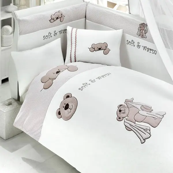 Комплект белья Bebe Luvicci Teddy Bobo 3 предмета — главный ракурс