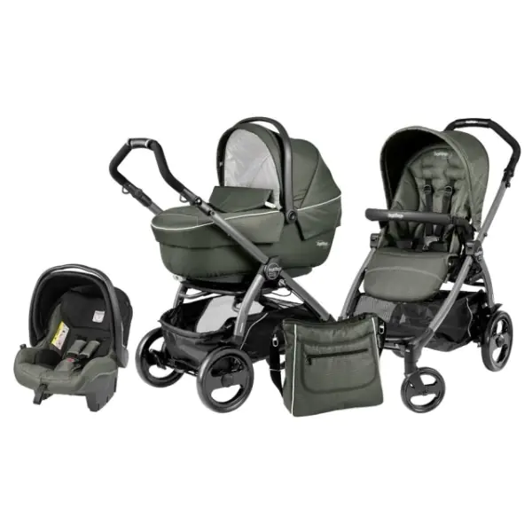 Детская коляска Peg-Perego Book Plus Sportivo 3 в 1, шасси Jet — фото 1