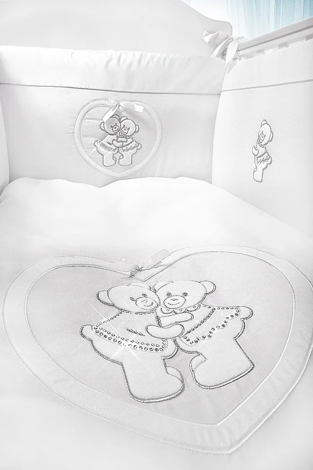 Комплект постельного белья для колыбели Feretti Baby Beddings Culla Chaton (5 предметов) — фото 5