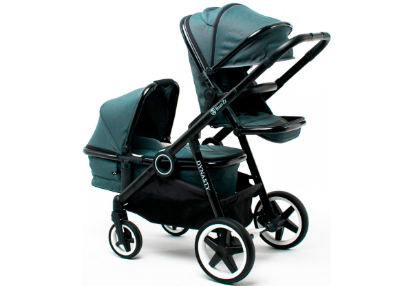 Детская коляска для двойни BabyZz Dynasty 2 в 1 — фото 12