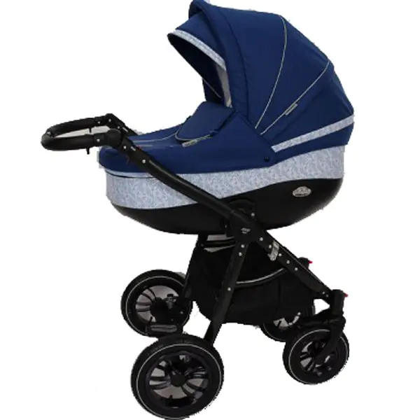 Детская коляска Zippy Baby-Merc Neo Lux 3 в 1 Цвет рамы Чёрный — главный ракурс