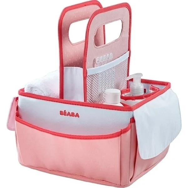 Сумка-органайзер для детских аксессуаров Beaba Nursery Basket, 920297 - Mineral — главный ракурс