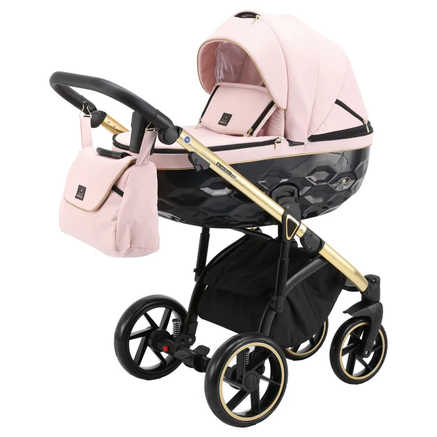 Детская коляска BeBe-Mobile Castello Special Edition 2 в 1, Красный — главный ракурс