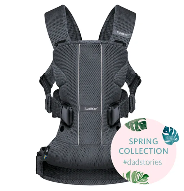 Многофункциональный рюкзак-кенгуру BabyBjorn One Air для ношения ребёнка на груди и на спине — фото 13