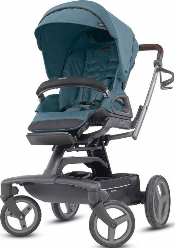 Детская коляска Inglesina Quad System 2 в 1 на шасси Quad Titanium Black Coffee — фото 3