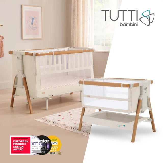Детская кроватка-трансформер приставная Tutti Bambini CoZee XL — фото 12