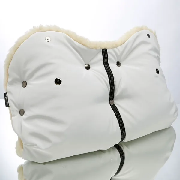 Муфта для рук U. D. Linden Polar Bear, White — главный ракурс