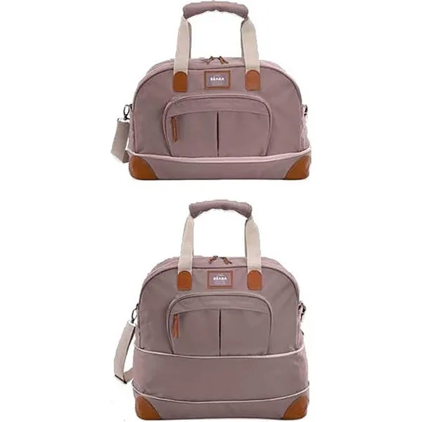 Стильная вместительная сумка для мамы Beaba Changing Bag Amsterdam 2, Marshala — главный ракурс