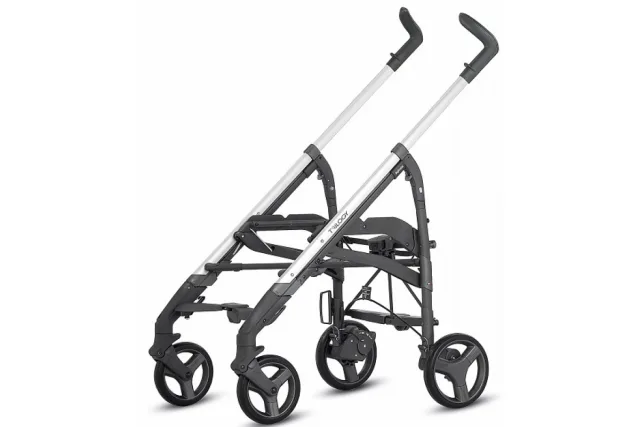 Детская коляска Inglesina Trilogy System 3 в 1 на шасси Trilogy Slate с двойной ручкой — фото 4