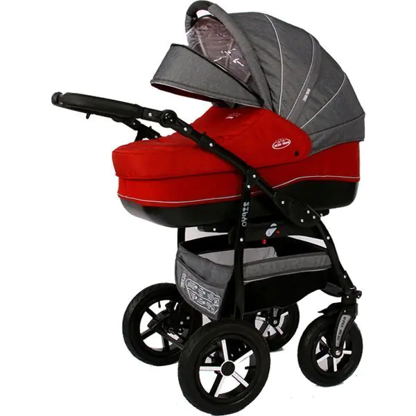 Детская коляска Baby-Merc Zipy-Q 3 в 1 — главный ракурс