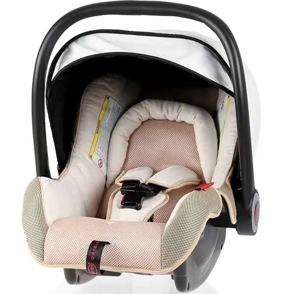 Детское автокресло-переноска Heyner SuperProtect Aero, pantera black — главный ракурс