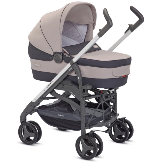Детская коляска Inglesina System Zippy Pro 3 в 1 на шасси Zippy Pro Slate — фото 1