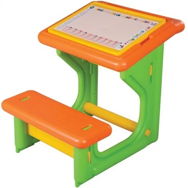 Детская парта Pilsan Study Desk New, 03-410, оранжевый — главный ракурс