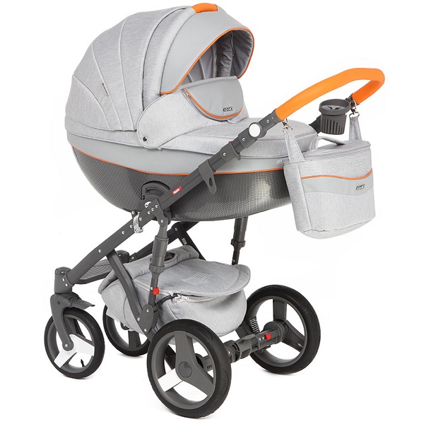 Детская коляска Adamex Monte Deluxe Carbon 3 в 1 — фото 24