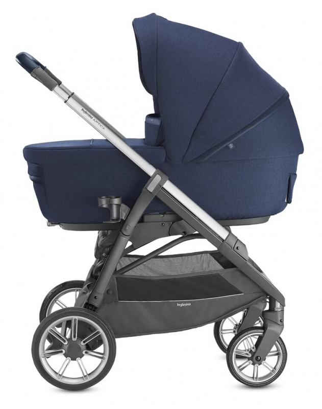 Детская коляска Inglesina Aptica System Duo 2 в 1 на шасси Aptica Graphite Blue Navy — фото 2