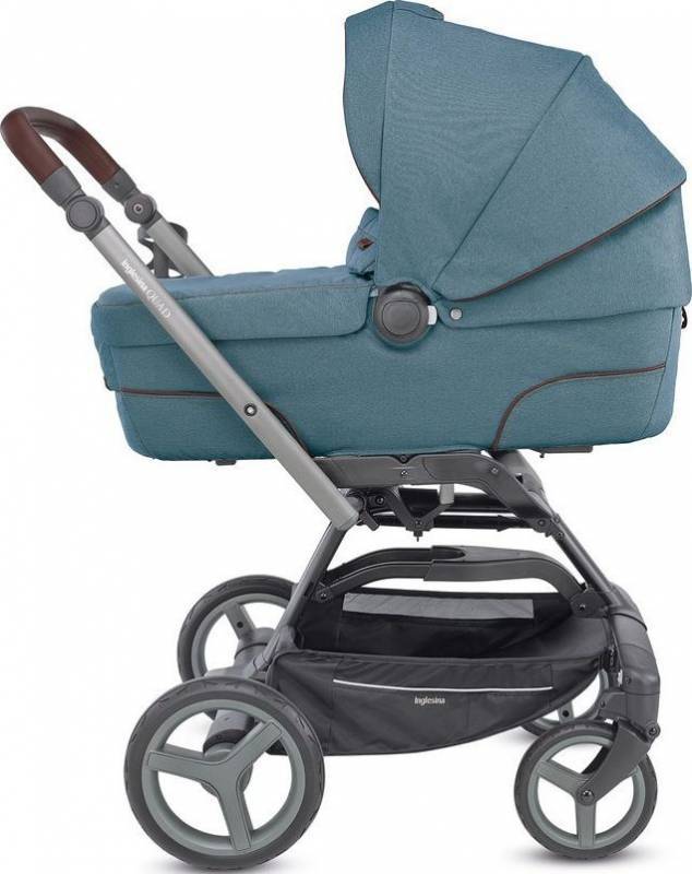 Детская коляска Inglesina Quad System 2 в 1 на шасси Quad Titanium Black Coffee — фото 2