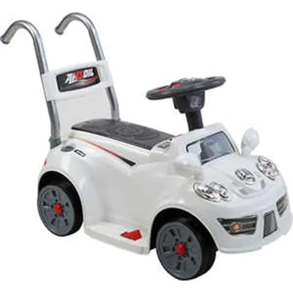 Электроминикар JiaJia B21 6V White/Black, 3-6 лет, с музыкой и дистанционным управлением