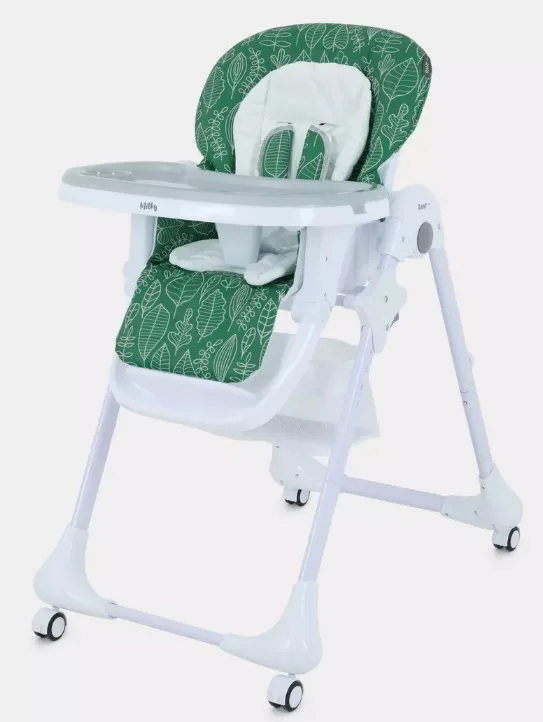 Детский стульчик для кормления Rant Basic Milky, Green — главный ракурс